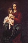 Virgin and the Son Bartolome Esteban Murillo